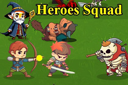 Heroes Squad 2D Game Kit