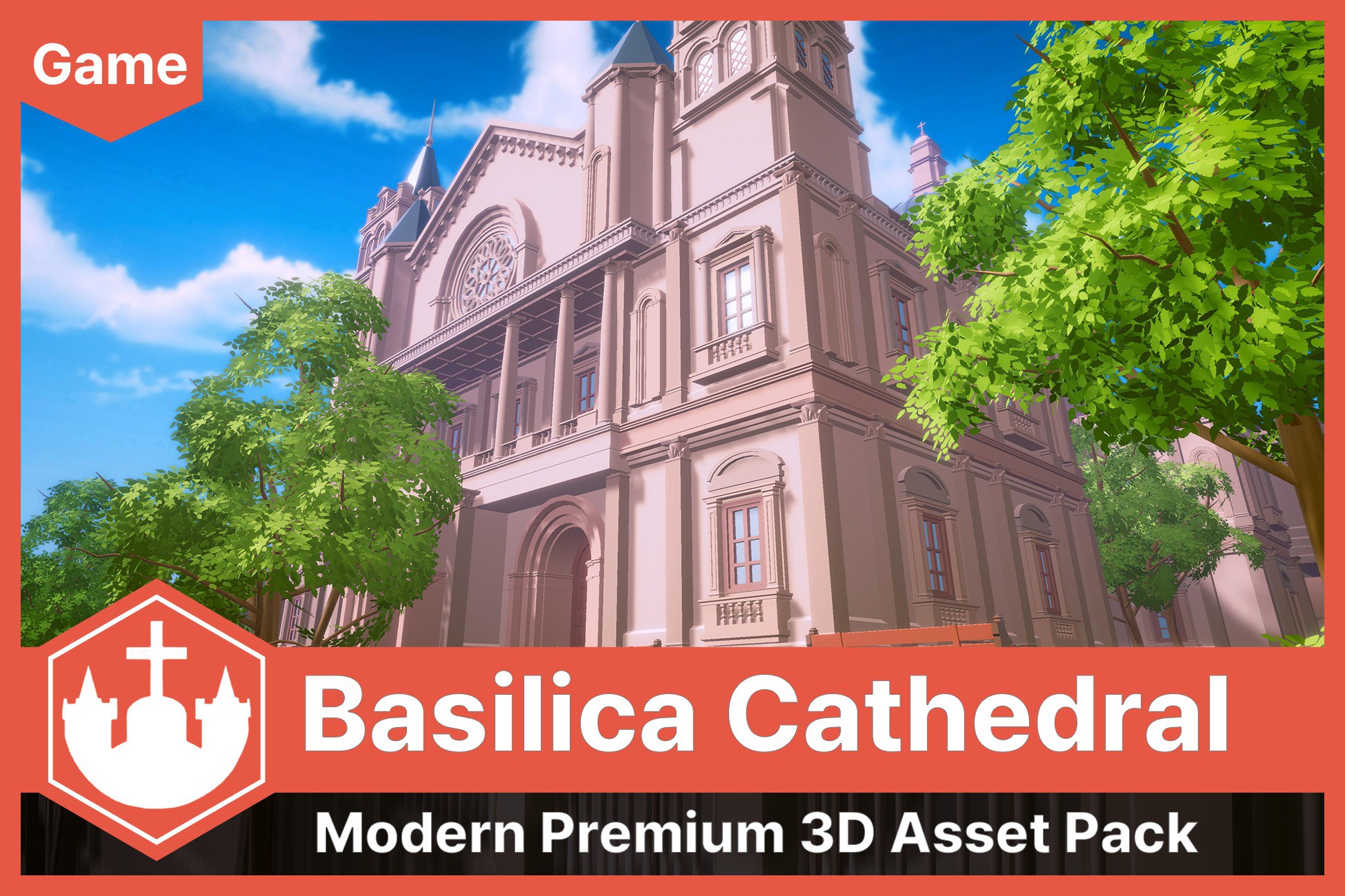 The Basilica Cathedral (UModeler X)