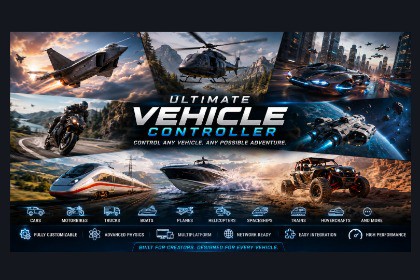 AnyVehicleController – The Ultimate Vehicle Control System for Unity