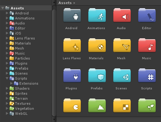 Awesome Folders | GUI Tools | Unity Asset Store