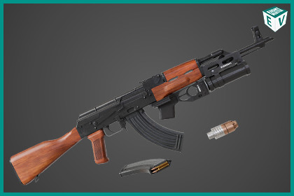 Light Machine Gun 10 Wood URP HDRP Textures