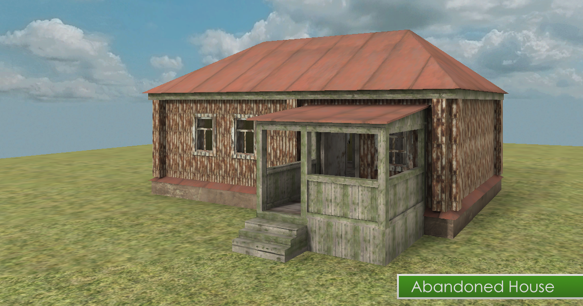 Abandoned House | 3D 도시 | Unity Asset Store