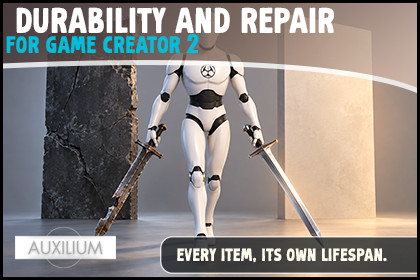 Durability and Repair for Game Creator 2