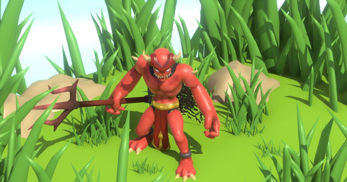 Devil - Casual Fantasy | 3D Creatures | Unity Asset Store