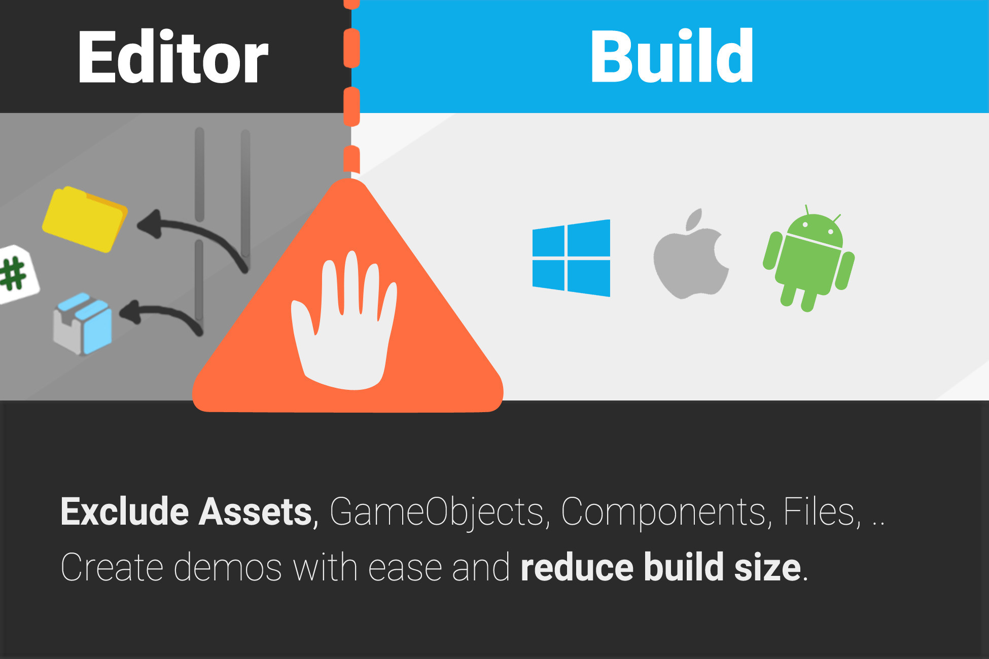 Exclude From Build 2 - Reduce Build Size Tool | Utilities Tools | Unity ...