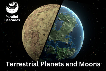 Terrestrial Planets and Moons: Procedural Shaders, Effects and In-Editor Baking