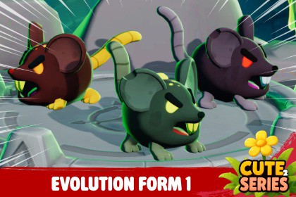 Plague Rat - Poison Monster Evolution Form 1 - Cute Series
