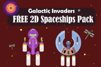 FREE 2D Spaceships Pack!