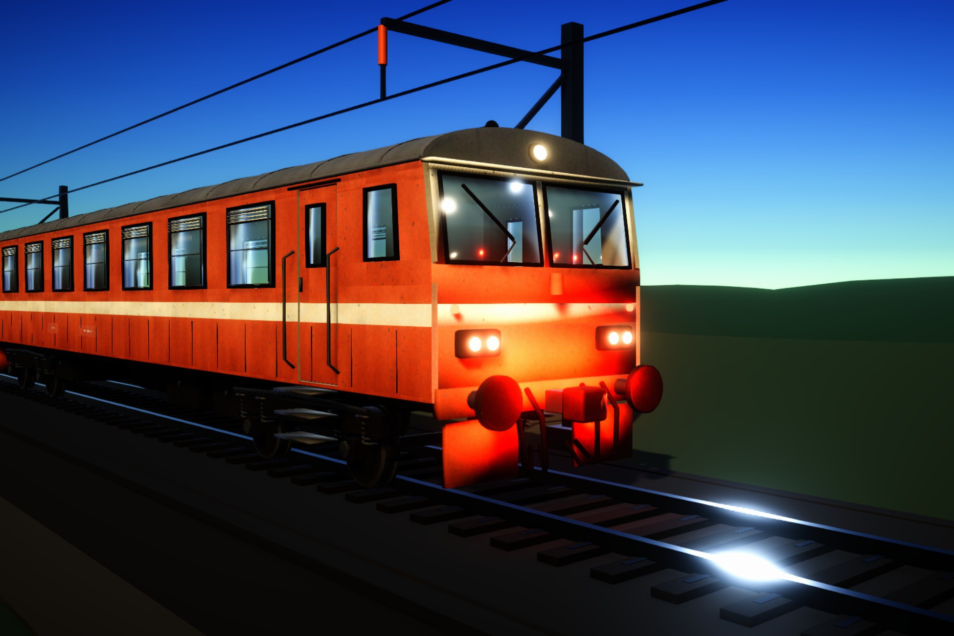 Diesel Multiple Unit (DMU) Train - S8 Commuter Pack