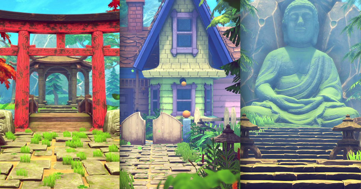 Landscape Design Example Unity Nature Pack Stylized | 3D Landscapes | Unity Asset Store