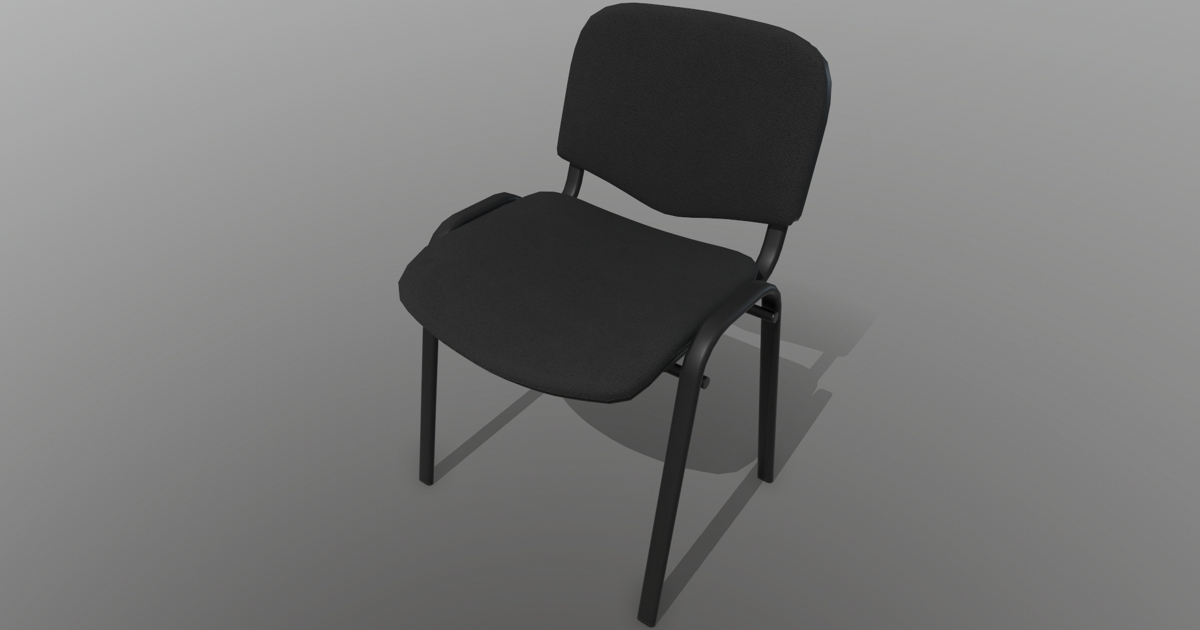 Simple Office Chair | 3D Furniture | Unity Asset Store