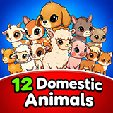 12 Domestic animal - 2D Animated Character