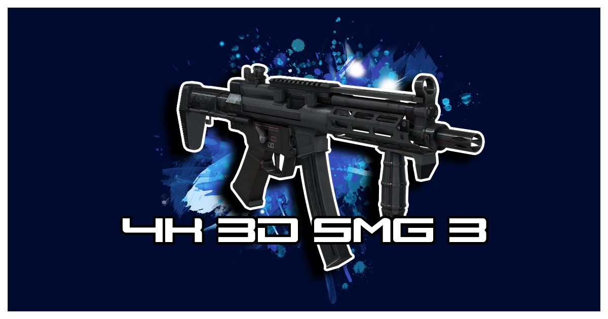 FPS Gun 4K - Smg 3 | 3D 枪支 | Unity Asset Store