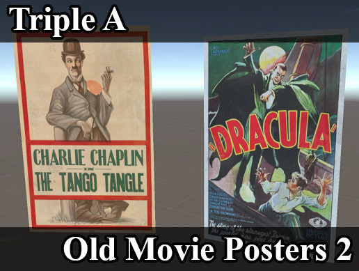 PBR Posters 2 | 3D Props | Unity Asset Store