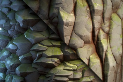 Cliff (Stylized) Texture & Material Vol. 06