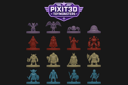 Pixit3D - ToyMonsters Rigged