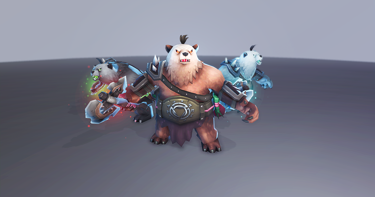 Red Bear Unity Model Bear Warrior | 3D Creatures | Unity Asset Store