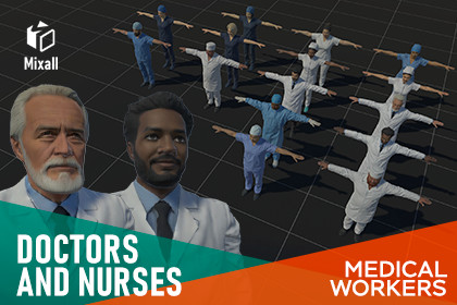 Doctors and nurses - medical workers