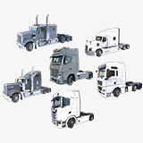 Heavy Truck 6 Chassis Collection URP HDRP Textures