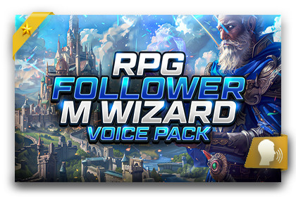 RPG Follower - M Wizard Voice Pack