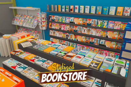 Low Poly Bookstore