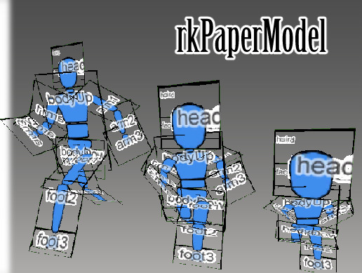 Paper Model Unity rkPaperModel | 3D | Unity Asset Store