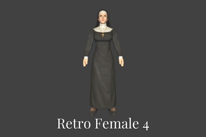 Retro Female 4