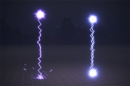 Advanced Lightning & Electricity VFX Pack