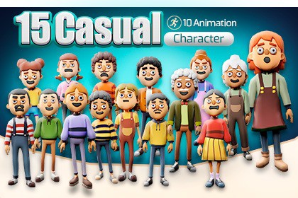 Casual Character Collection 1