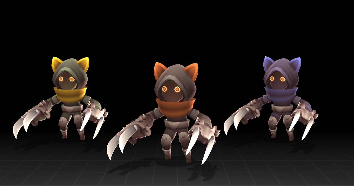 Poly HP - Evilchaser | 3D Creatures | Unity Asset Store