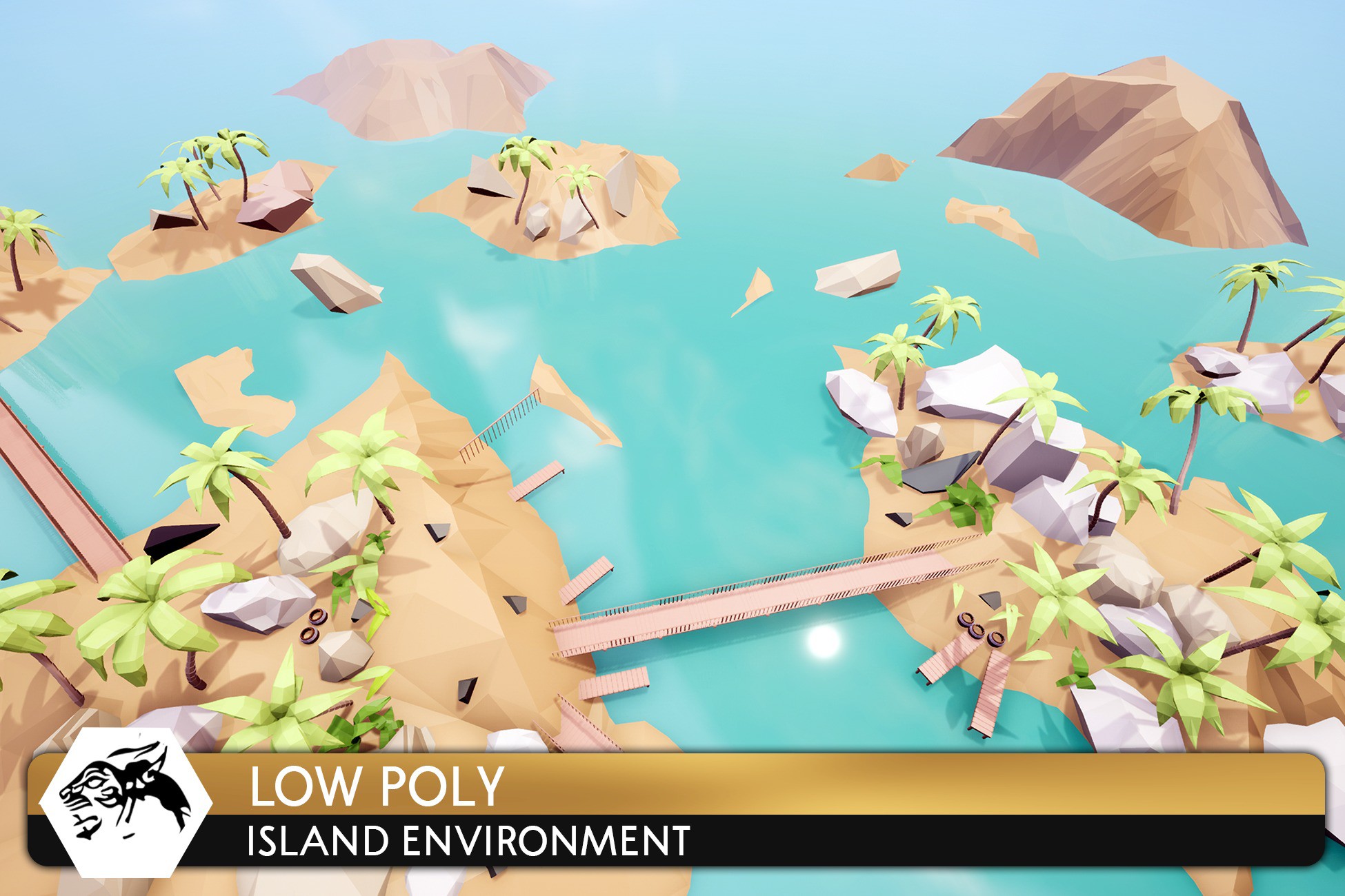 Islands Stylized Low Poly 3D Environments Unity Asset Store