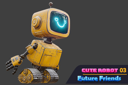 Cute Robot 03 - Future Friends