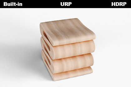 Modern Stackable Curved Wooden Chair Shell