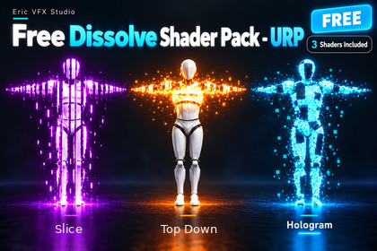 Free Dissolve Shader Pack - URP