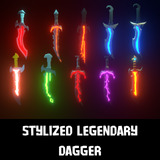 STYLIZED LEGENDARY DAGGER