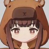 Cute Chibi Anime Girl Capybara Costume