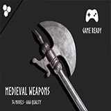 Medieval Weapons Bundle (Weapons, Weapon, Medieval Weapons, Fantasy Weapons)