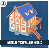 Modular Toon Village Houses