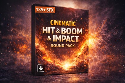 Cinematic Hit & Boom & Impact Sound Pack