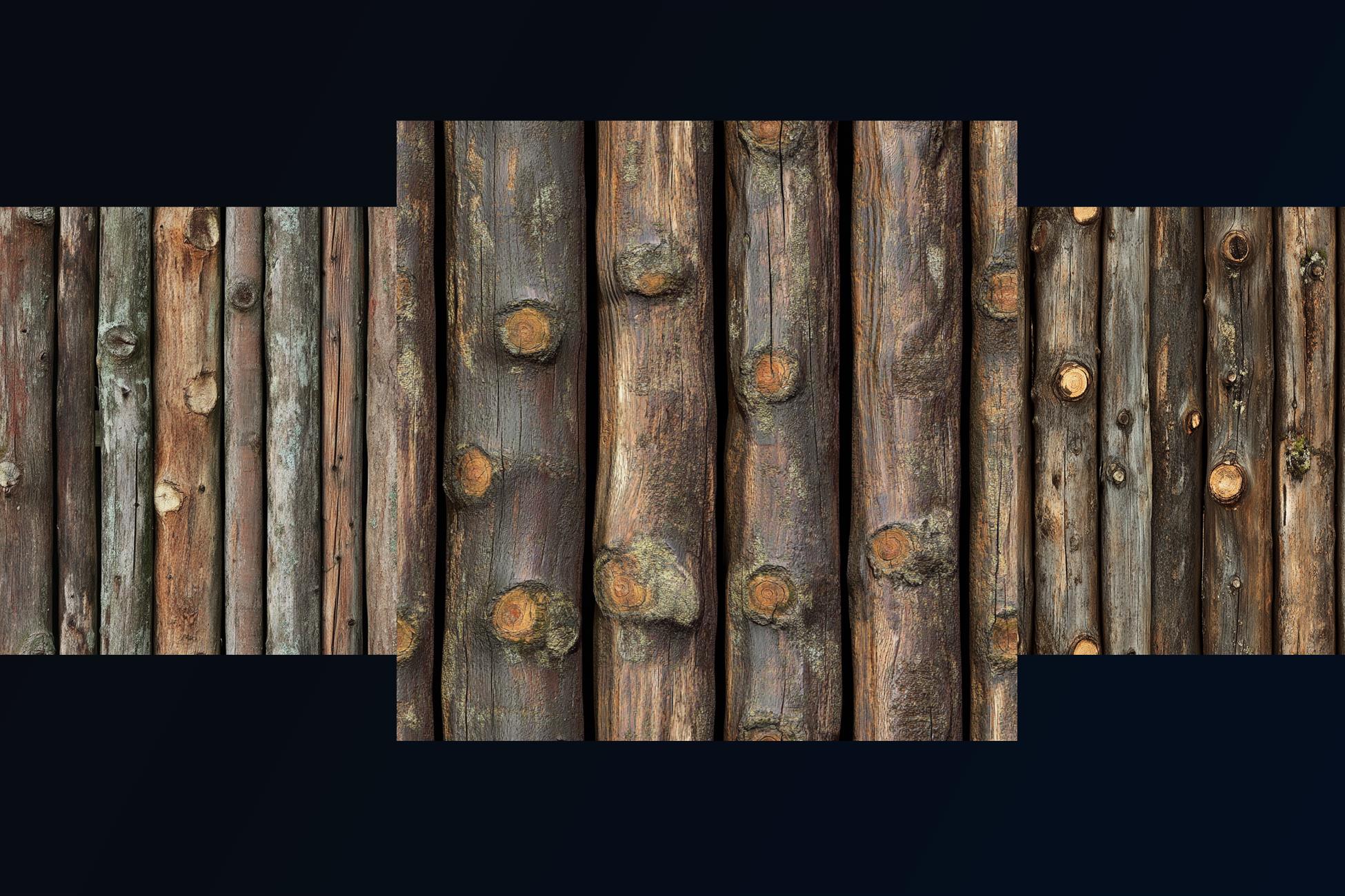 NHC - Wood Log Textures | 2D 텍스처 및 소재 | Unity Asset Store