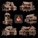 Survival & Craft: MODULAR LOG CABINS