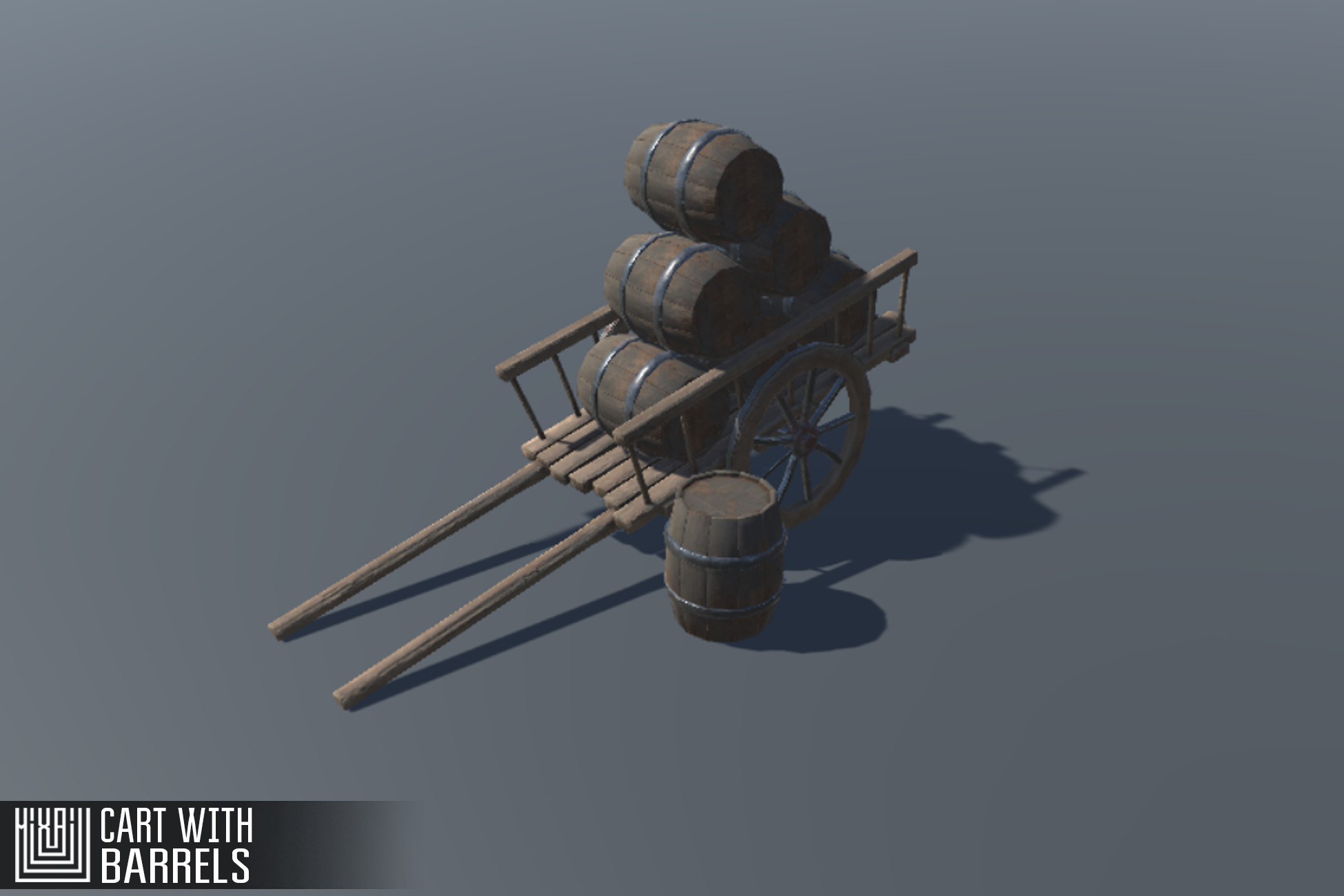 Cart with Barrels