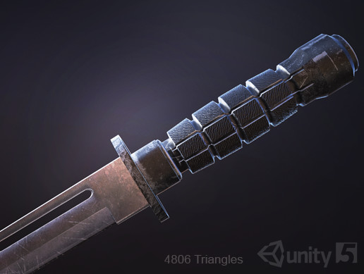 Army Combat Knife | 3D Weapons | Unity Asset Store