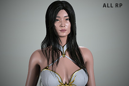 Asian Fantasy Women Outfit_1