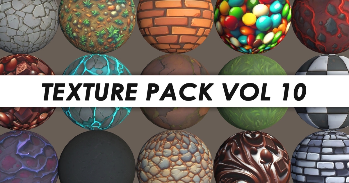 Stylized Textures - Pack Vol 10 | 2D 텍스처 및 소재 | Unity Asset Store