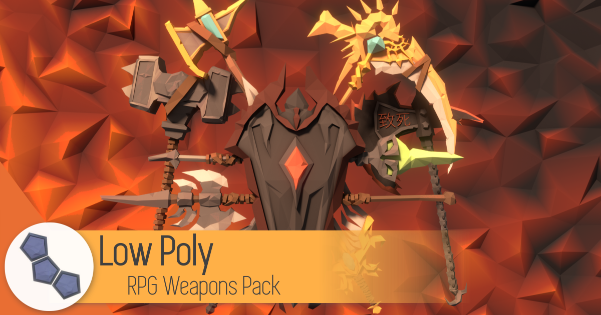 Low Poly RPG Weapons Pack | 3D Weapons | Unity Asset Store
