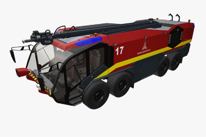 Airport Fire Truck 8x8 Paris (373)