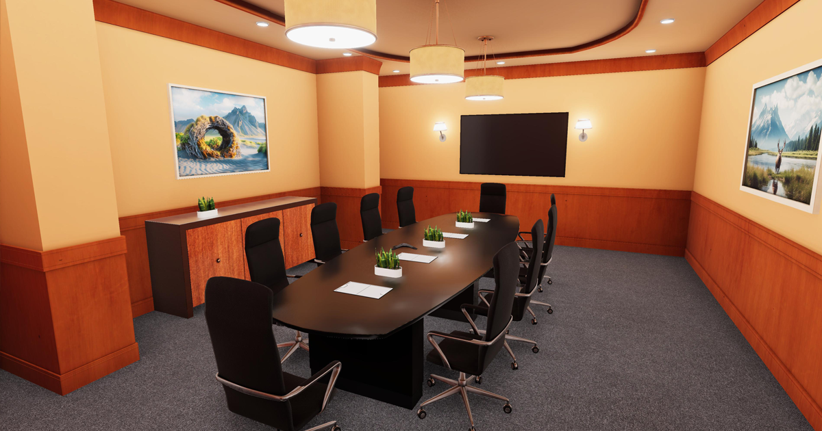 Boardroom Conference | 3D Environments | Unity Asset Store