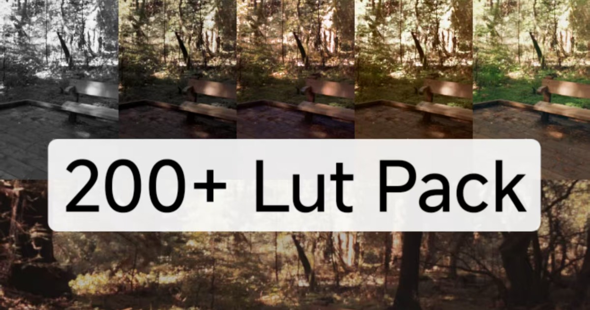Unity Lut 200+ Lut Pack | 카메라 효과 | Unity Asset Store