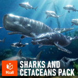 Sharks and Cetaceans Pack